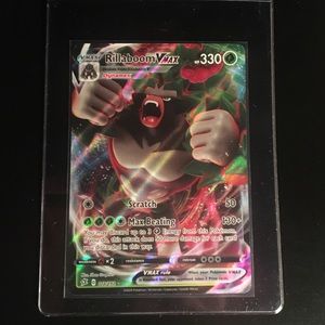 Rillaboom VMAX Pokémon Card